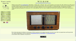 Desktop Screenshot of antiekeradio.nl